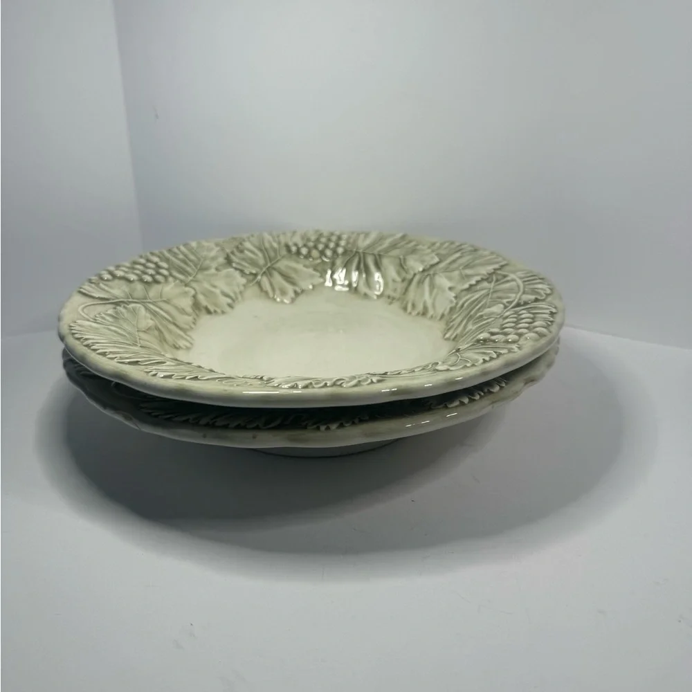 Williams Sonoma Soup Bowl Napa Green Made In Italia 2 Pic